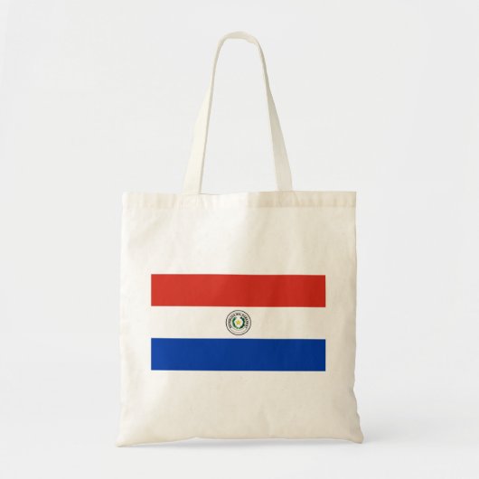 Vlag van Paraguay Tote Bag (Voorkant)