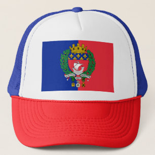 Vlag van Parijs, France Trucker Hat Trucker Pet