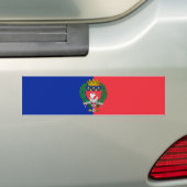 Vlag van Parijs (Frankrijk) Bumpersticker (Op auto)