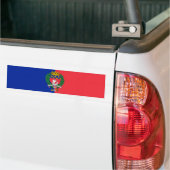 Vlag van Parijs (Frankrijk) Bumpersticker (Op Truck)