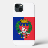 Vlag van Parijs, Frankrijk Case-Mate iPhone Case (Achterkant)