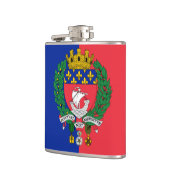 Vlag van Parijs, Frankrijk Heupfles (Links)
