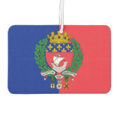 Vlag van Parijs, Frankrijk Luchtverfrisser (Achterkant)