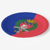 Vlag van Parijs (Frankrijk) Papieren Bordje (Gekanteld)