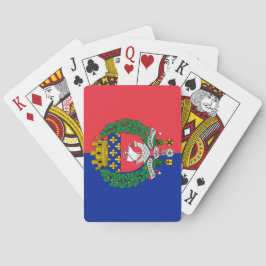 Vlag van Parijs (Frankrijk) Pokerkaarten