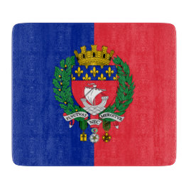 Vlag van Parijs (Frankrijk) Snijplank