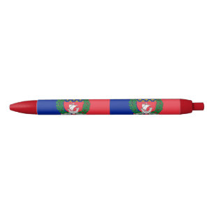 Vlag van Parijs, Frankrijk Zwarte Inkt Pen