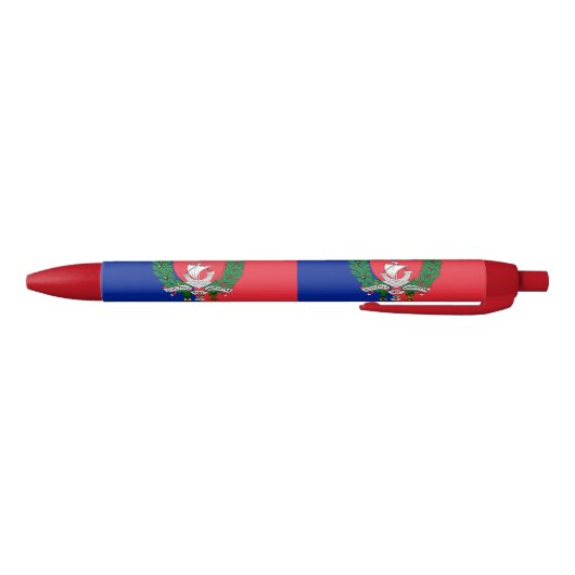 Vlag van Parijs, Frankrijk Zwarte Inkt Pen (Bodem)