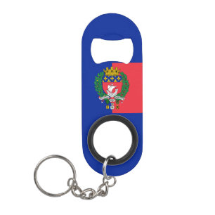 Vlag van Parijs, Franse Sleutelhanger Bottle Opene Mini Flessenopener