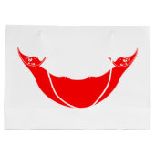 Vlag van Pasen Groot Cadeauzakje (Achterkant)