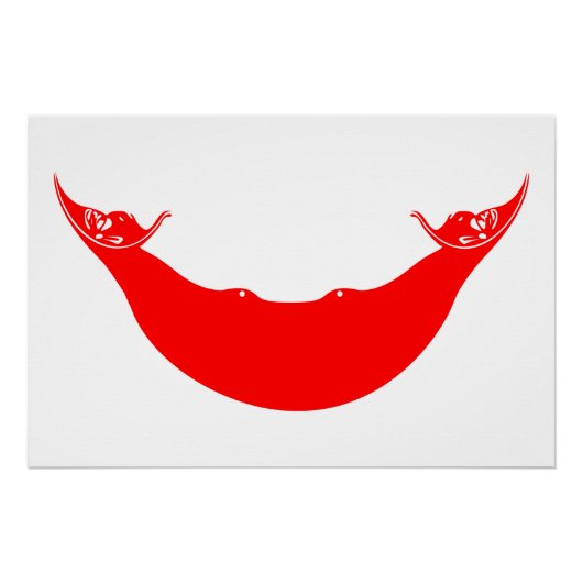 Vlag van Pasen Perfect Poster (Voorkant)
