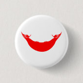 Vlag van Pasen Ronde Button 3,2 Cm (Voorkant)