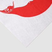 Vlag van Pasen Tissuepapier (Detail)