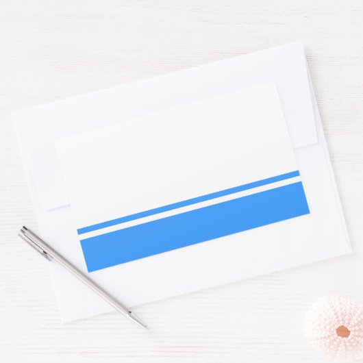 Vlag van Patriotic Altai Rechthoekige Sticker (Envelop)