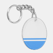 Vlag van Patriotic Altai Sleutelhanger (Voorkant Links)