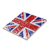  vlag van Peeling Paint Union Tegeltje (Zijkant)