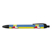 Vlag van Pembrokeshire Black Ink Pen (Bovenkant)