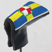 Vlag van Pembrokeshire Golf Head Hoesje Golfheadcover (3/4 voorkant)