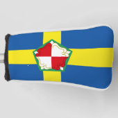 Vlag van Pembrokeshire Golf Head Hoesje Golfheadcover (Voorkant)
