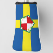 Vlag van Pembrokeshire Golf Head Hoesje Golfheadcover (Draai 90)