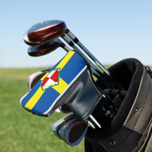 Vlag van Pembrokeshire Golf Head Hoesje Golfheadcover (Insitu)