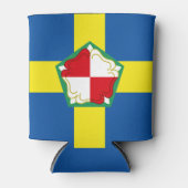 Vlag van Pembrokeshire Koelbox Blikjeskoeler (Voorkant)