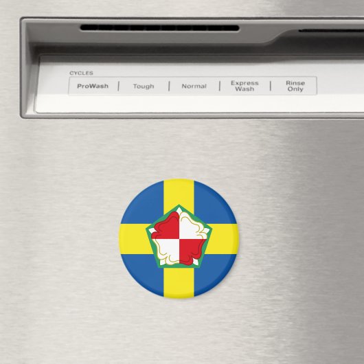Vlag van Pembrokeshire Magnet (Insitu (Vaatwasser))