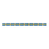 Vlag van Pembrokeshire Satin Ribbon Satijnen Lint (Voorkant)