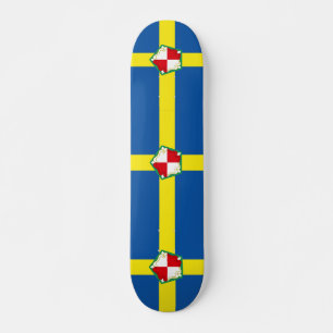Vlag van Pembrokeshire Skateboard