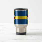 Vlag van Pembrokeshire Travel Mug Reisbeker (Center)
