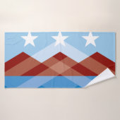 Vlag van Peoria, Arizona Badhanddoek (Badhanddoek)