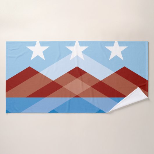 Vlag van Peoria, Arizona Badhanddoek (Badhanddoek)