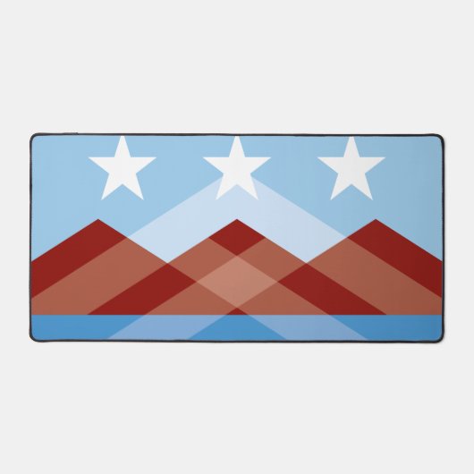 Vlag van Peoria, Arizona Bureaumat (Voorkant)