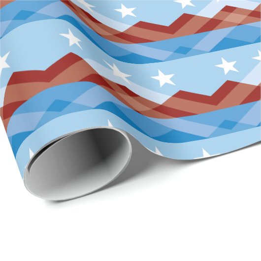 Vlag van Peoria, Arizona Cadeaupapier (Rol Hoek)