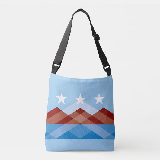 Vlag van Peoria, Arizona Crossbody Tas (Voorkant)