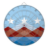 Vlag van Peoria, Arizona Dartbord (Voorkant)