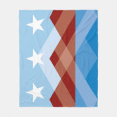 Vlag van Peoria, Arizona Fleece Deken (Voorkant)