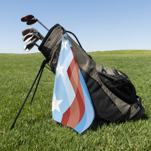 Vlag van Peoria, Arizona Golfhanddoek (Groen)