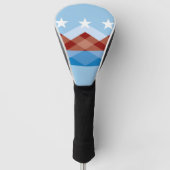 Vlag van Peoria, Arizona Golfheadcover (Voorkant)