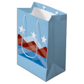 Vlag van Peoria, Arizona Medium Cadeauzakje (Voorkant Gekanteld)