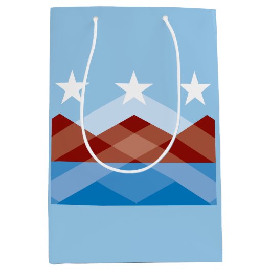 Vlag van Peoria, Arizona Medium Cadeauzakje (Voorkant)