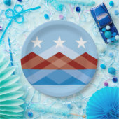 Vlag van Peoria, Arizona Papieren Bordje (Feest)