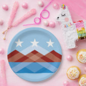 Vlag van Peoria, Arizona Papieren Bordje (Feest)