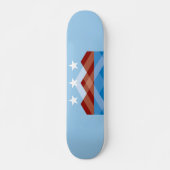 Vlag van Peoria, Arizona Persoonlijk Skateboard (Voorkant)
