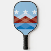 Vlag van Peoria, Arizona Pickleball Paddle (Voorkant)