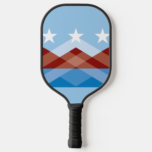 Vlag van Peoria, Arizona Pickleball Paddle (Achterkant)