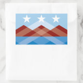 Vlag van Peoria, Arizona Rechthoekige Sticker (Tas)