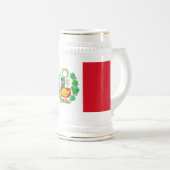 Vlag van Peru Bierpul (Voorkant rechts)
