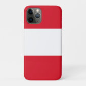 Vlag van Peru Case-Mate iPhone Case (Achterkant)
