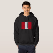 Vlag van Peru Hoodie (Voorkant volledig)